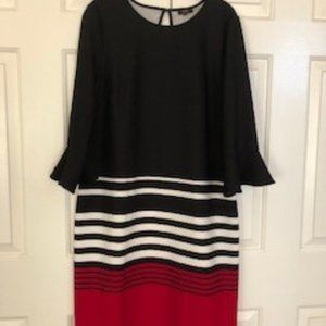 Women's Dress Size 16 A-Line Bell Sleeves